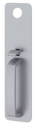 Night Latch Pull Trim, Mortise prep, Satin Chrome